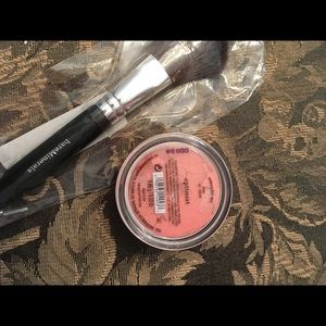 BareEssentials Blush with brush. Optimist. NEW